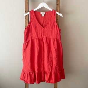 Cynthia Rowley Dress Medium M 100% Linen